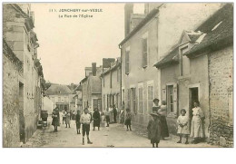 51.JONCHERY SUR VESLE.n°112.LA RUE DE L'EGLISE - Jonchery-sur-Vesle