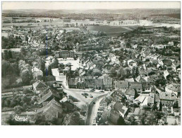 52.FAYL-BILLOT.n°24633.VUE GENERALE AERIENNE.AU CENTRE LA PLACE LA BARRE.CPSM - Fayl-Billot