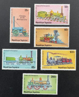 TOGO 1979 - NEUF**/MNH - Série Complète Mi 1374 / 1379 - YT  961 / 962 + PA 390 / 393 - TRAINS LOCOMOTIVES VAPEUR - Togo (1960-...)