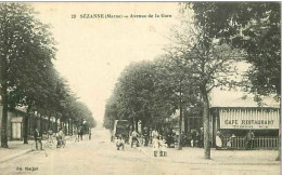 51.SEZANNE.AVENUE DE LA GARE.CAFE RESTAURANT - Sezanne