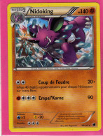 Carte Pokemon Francaise 2013 Noir Et Blanc Glaciation Plasma 58/116 Nidoking 140pv Neuve - Noir & Blanc