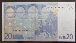 1 X 20€ Euro Draghi  R026D3 L42112224455 - UNC Finnland / Finland - 20 Euro