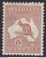 1929 AUSTRALIA - SG 107 6d. MLH/* - Autres & Non Classés