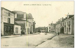 55.REVIGNY SUR ORNAIN.n°78.LA RUE DE VITRY.MAGASIN.POMPE A ESSENCE - Revigny Sur Ornain