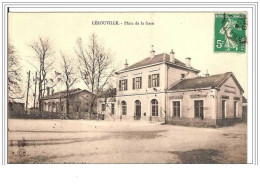 55.LEROUVILLE.PLACE DE LA GARE. - Lerouville