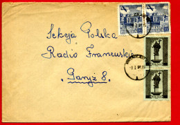 1957 - Pologne - Lettre Pour La France - Tp N° 804 + 2 Tp PA N°38 - Lettres & Documents