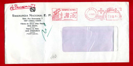 1980 - Portugal - Empreinte Machine à Affranchir "SIDERURGIA NACIONAL FABRICA SEIXAL" - Maschinenstempel (EMA)