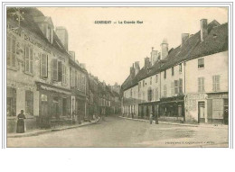 58.CORBIGNY.LA GRANDE RUE.CHARBONS, CHAUX HYDRAULIQUE ET CIMENT - Corbigny