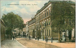 57.SARREGUEMINES.RUE DES ALLIES.LA POSTE - Sarreguemines