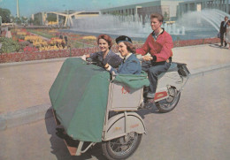 104-Bruxelles-Brussel Exposition Universelle 1958 Cyclo-Pousse Baltour - Transporte Público