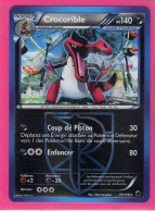 Carte Pokemon Francaise 2013 Noir Et Blanc Glaciation Plasma 70/116 Crocorible 140pv Reverse  Neuve - Schwarze Und Weiße