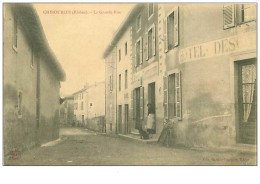 69.CHIROUBLES.n°9.LA GRANDE RUE.HOTEL.RARE - Chiroubles