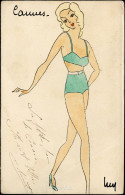 CANNES 1945 "PIN-UP" Dessin Sexy - Manifestaciones