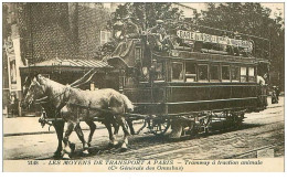 75 . N° 43324 . Tramway A Traction Animale - Transporte Público