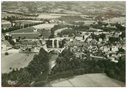 74.RUMILLY.n°5902.VUE AERIENNE.LE PONT NEUF ET LE VIADUC.CPSM - Rumilly