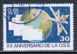 Cuba 1978 Mi# 2344 Used - Socialist Communication Organizations Congress (OSS), 20th Anniv. / Space - Nordamerika