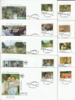 FDC - 2006 - Les Impressionnistes (10 Enveloppes) - 2000-2009