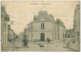 72.CONNERRE.n°15204.HOTEL DE VILLE.VOIR ETAT.PLIES+++ - Connerre