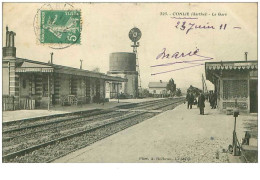 72.CONLIE.n°15744.LA GARE - Conlie