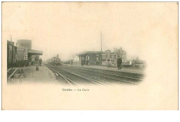 72.CONLIE.n°15205.LA GARE.TRAIN - Conlie