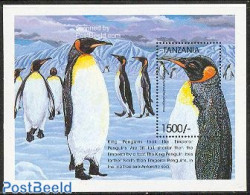Tanzania 1999 King Penguin S/s, Mint NH, Nature - Birds - Penguins - Tansania (1964-...)