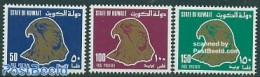 Kuwait 1990 Definitives 3v, Mint NH, Nature - Birds - Koeweit