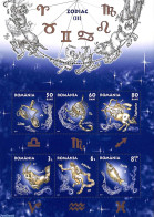 Romania 2011 Zodiac 6v M/s, Mint NH, Nature - Science - Fish - Neufs