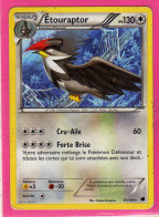 Carte Pokemon Francaise 2013 Noir Et Blanc Glaciation Plasma 97/116 Etouraptor 130pv Occasion - Nero E Bianco