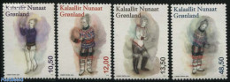 Greenland 2016 National Dress 4v, Mint NH, Various - Costumes - Nuovi