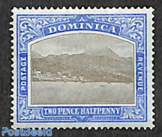 Dominica 1903 2.5d, WM CC-Crown, Stamp Out Of Set, Unused (hinged) - Dominicaanse Republiek