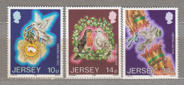 JERSEY 1986 Christmas Birds Mi 393-395 MNH (**) #34005 - Jersey