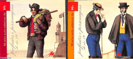 Portugal 1999 19th Century, 2 Booklets, Mint NH, Stamp Booklets - Ongebruikt