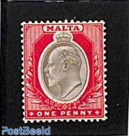 Malta 1903 1d, WM Crown-CA, Stamp Out Of Set, Unused (hinged) - Malte
