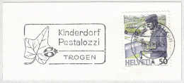 Schweiz / Helvetia, Flaggenstempel Kinderdorf Pestalozzi Effretikon, Village D'enfants / Children's Village, Marienkäfer - Andere & Zonder Classificatie