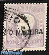 Madeira 1875 300R, Used, Used Stamps - Madère