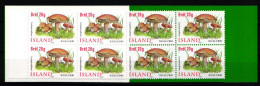 Island 1000 Postfrisch Markenheft / Pilze #KC432 - Altri & Non Classificati
