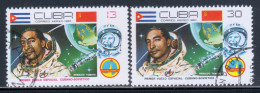 Cuba 1980 Mi# 2501-2502 Used - 1st Soviet-Cuban Joint Space Flight - North  America