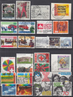 Switzerland / Helvetia / Schweiz / Suisse 1997 - 1999 ⁕ Nice Collection / Lot Of 27 Used Stamps - See All Scan - Gebruikt