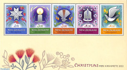 New Zealand 2022 Christmas S/s, Mint NH, Religion - Christmas - Unused Stamps