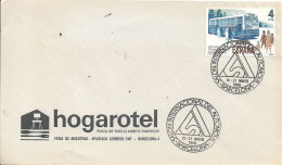 SPAIN. POSTMARK. INTERNATIONAL MOTOR FAIR. BARCELONA. 1989 - Otros & Sin Clasificación