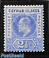 Cayman Islands 1901 2.5d, Stamp Out Of Set, Unused (hinged) - Kaaiman Eilanden