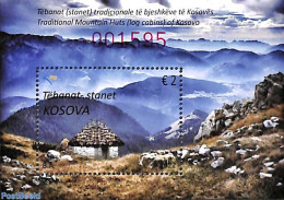 Kosovo 2022 Mountain Huts S/s, Mint NH, Sport - Mountains & Mountain Climbing - Arrampicata