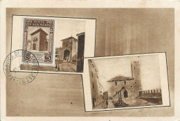 SAN MARINO. CARD. OLD COURT PALACE. 1947 - Altri & Non Classificati
