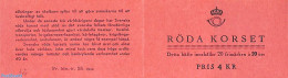 Sweden 1945 Red Cross Booklet, Mint NH, Health - Red Cross - Stamp Booklets - Ongebruikt