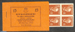 Sweden 1938 King Gustav V 80th Birthday, Booklet (B/D Perf.), Mint NH, History - Kings & Queens (Royalty) - Stamp Book.. - Nuovi