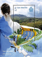 San Marino 2022 San Marino In The Heart S/s, Mint NH, History - Flags - Ongebruikt
