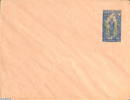 Congo Republic 1908 Envelope, 25c, Unused Postal Stationary - Otros & Sin Clasificación