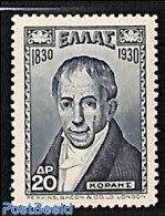 Greece 1930 20Dr, Stamp Out Of Set, Mint NH, Health - Health - Ungebraucht
