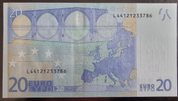 1 X 20€ Euro Draghi  R030C2 L44121233786 - UNC  Finland / Finnland - 20 Euro