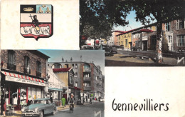 GENNEVILLIERS - Les écoles - Rue Gabriel Péri (CPSM Petit Format) - Gennevilliers